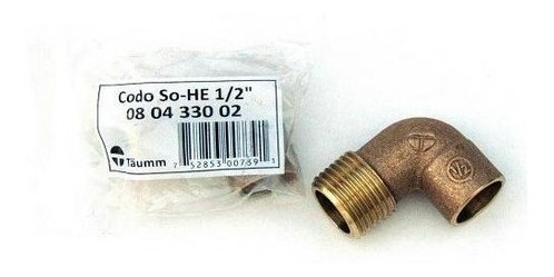 Codo Bronce So-he 1/2 Taumm