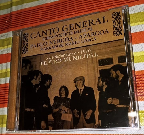 Cd Aparcoa - Canto General