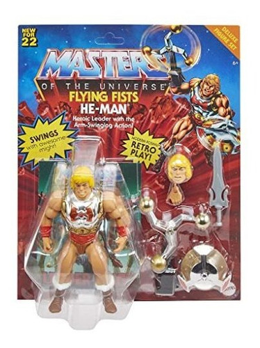 Figura Mattel Heman Masters Del Universo Puño Boleador 15cms