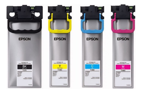 Kit Tinta Original Epson Workforce Wf-c5810 C5890 Wf-c5310