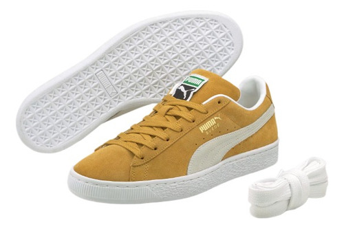 Zapatilla Hombre Puma Suede Classic 374915 05 Honey Mustard