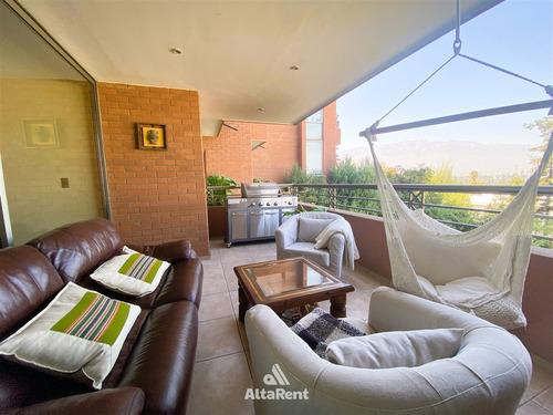 Maravilloso Departamento En Arriendo De 5d-5b. En Vitacura