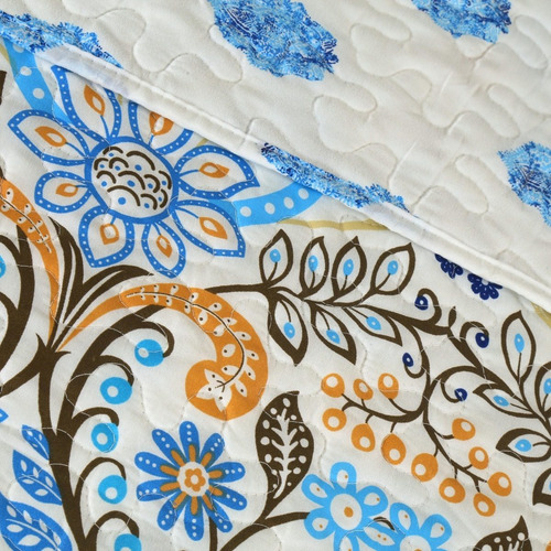 Cubrecama Quilt Cover C/funda Reversible - Twin Cádiz - D 2