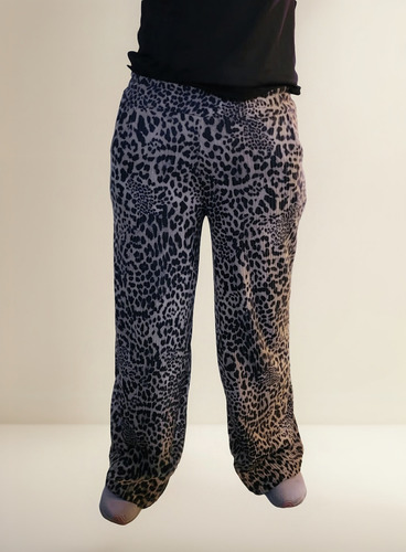 Palazo Pantalon Print Morley Frisa Mujer Amplio