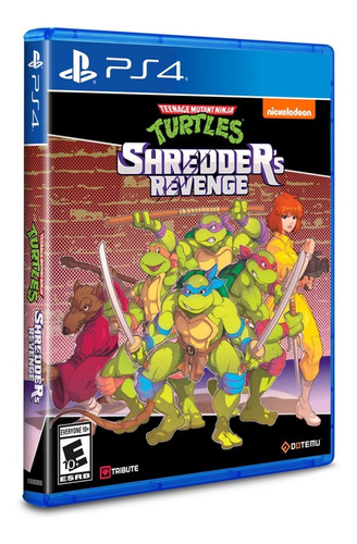 Teenage Mutant Ninja Turtles: Shredder's Revenge Ps4  Físico