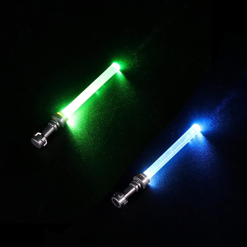 Loze De Sables De Luz Para Lego- 2 Colores Azul, Verde, Alim