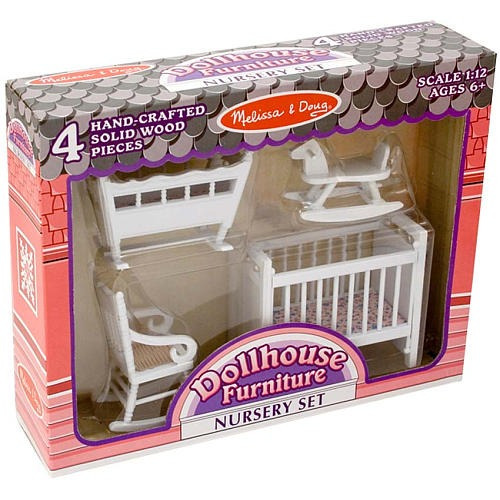 Melissa & Doug Dollhouse Vivero De Muebles