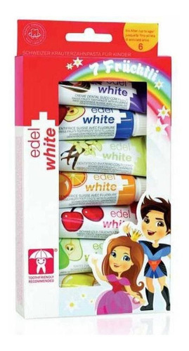 Creme Dental Fruchtli Kids 7x 9,4ml Edel-white