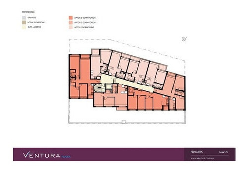 Imagen 8 de 10 de Va388 Venta Apartamento Ventura Plaza