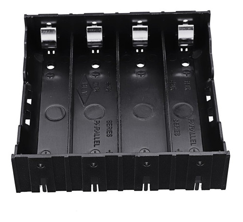Imagen 3 de 6 de Portapilas X4 18650 Holder 18650 Pc8 Serie Paralelo
