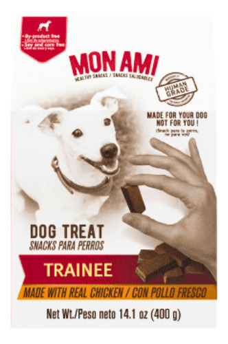 Snack Saludable Para Perros Mon Ami Trainee Human Grade 400g