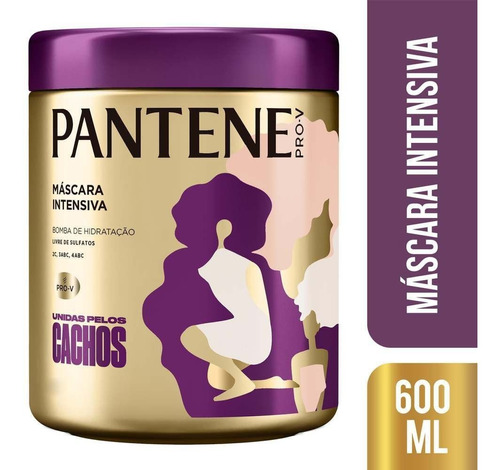 Máscara Intensiva Unidas Pelo Cacho Pantene 600g