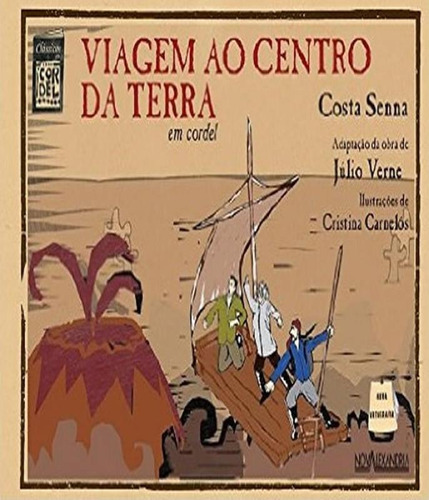 Livro Viagem Ao Centro Da Terra Em Cordel