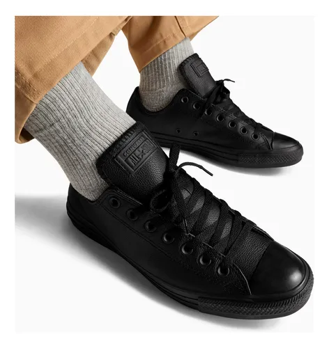 Tenis converse piel hot sale