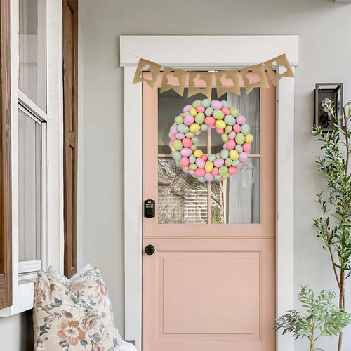 Guirnalda De Huevos De Pascua De 40 Cm, Decoración