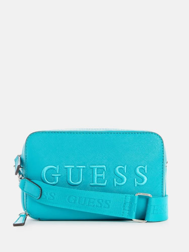 Guess Factory Coletta Bolso Bandolera De Piel Sintética, Bla