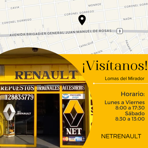 Tapa Fusiblera Renault 19 Original Renault