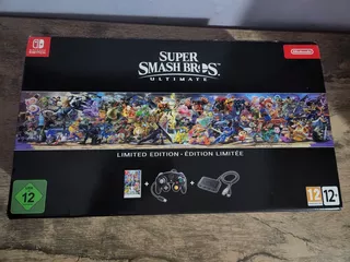 Super Smash Bros. Ultimate Limited Só Caixa Manta