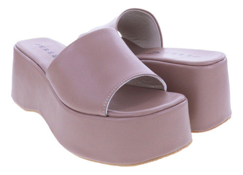 Sandalias De Plataforma Slip On Moda Erez