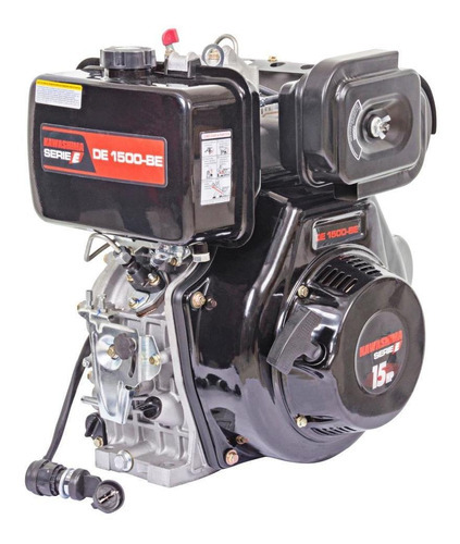Motor estacionário Kawashima DE1500BE 531 cc, arranque manual e elétrico