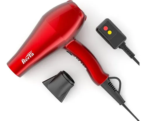 Berta 1875w Secador De Pelo, Iones Negativos, Alta Potencia