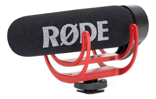 Imagen 2 de 2 de Micrófono Rode VideoMic GO condensador supercardioide negro