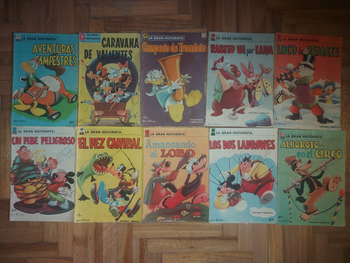 Antiguas Revistas Comic La Gran Historieta Lote  10. Ian 590