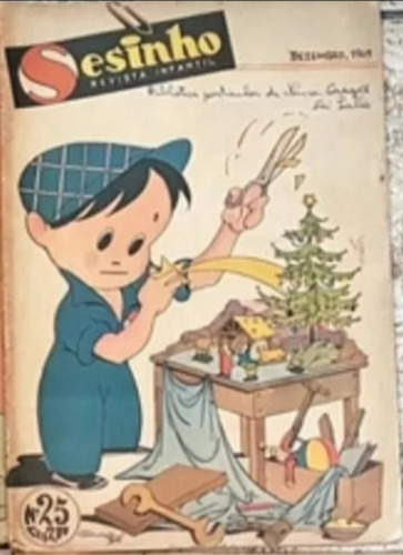 1 Antigo Gibi Sesinho 23 Ou 25 A Escolher Anos 40 A Unidade (Usado)