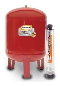 Hidroneumatico Bomba Sumergible 1/2 Hp 170 L Evans Ehss050-