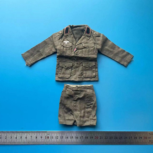 Figura A Escala 1/6, Conjunto De Uniforme De, Traje Alemán
