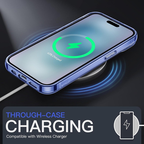 Chh Jetech Funda For iPhone 15 6.1-inch, No Amarillea Teléfo...