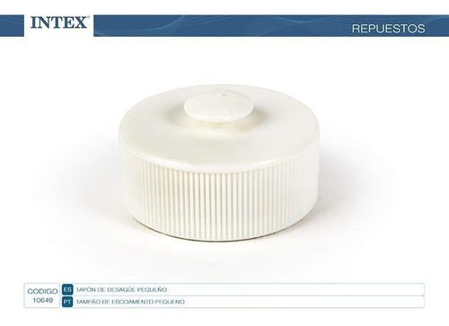 Intex Repuesto Tapón Plástico Desagüe Piscina Intex 10649