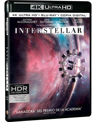 Interstellar  2160p Uhd Bd25 [hdr10] Ingles Dts-hd Latino