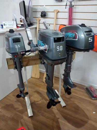 Fuera Borda Mikatsu 9,8 Hp 2 Tiempos Pata Corta