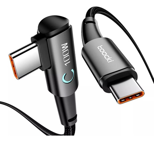Toocki Cable De Carga Rápida 100w 2 Metros Tipo C A C