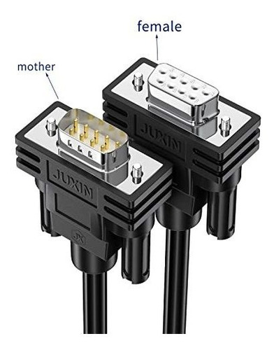 Cable De Extensión En Serie Rs232 De Juxinice, Cabeza Hembra
