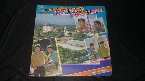 Jorge Oñate Alvaro Lopez El Jiguero Lp Vallenato