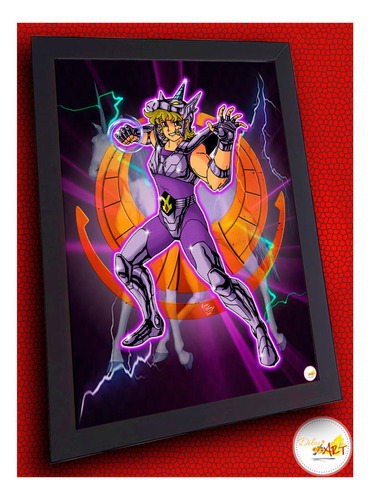 Imagen 6 de 10 de Cuadros De Animes - Caballeros Del Zodiaco - Dibujart