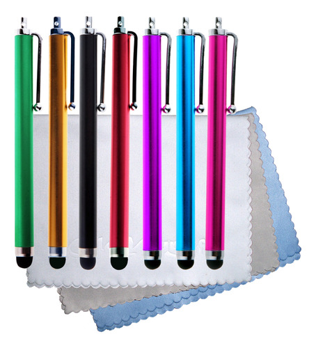 Coloryourlife 7 Lapices Capacitivos Para Pantalla Tactil Par