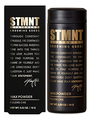 Stmnt Grooming Goods Cera En Polvo, 0.53 Oz | Acabado Semi-.