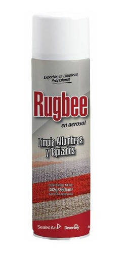 Pack X 3 Unid Limpiador  Alfombra 360 Cc Rugbee Limpiadores