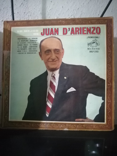 Disco De Vinilo Lo Mejor De Juan D' Arienzo (259)