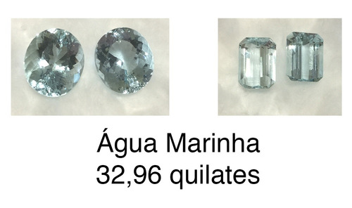 Um  Bundle  Água-marinha, 32,96 Q. Ótimo Tonalidade E Brilho