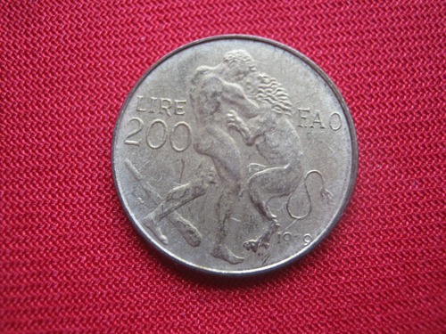 San Marino 200 Lira 1979 Fao 