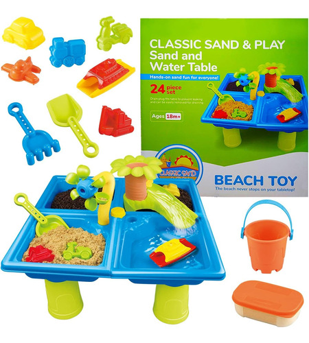 Classic Sand & Play Mesa De Arena Y Agua Para Niños, Juego D