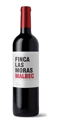 Vino Finca Las Moras Malbec 6 Botellas 750ml   