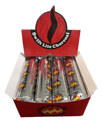 X 40 Mm Charcoal Tablets (for Incense/shisha Burning) B...