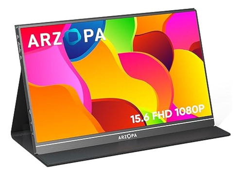 Monitor Portátil Arzopa, 15.6 '' 1080p Fhd Monitor De Comput