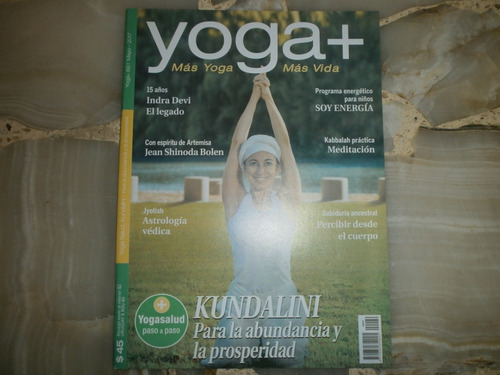 Revista Yoga + Indra Devi Kundalini Kabbalah No Gente Caras