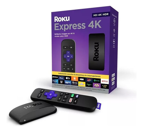 Roku Express 4k Dispositivo De Streaming 4k Com Controle